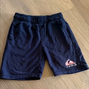 Boys size Small Quiksilver Dark Blue Shorts with Logo